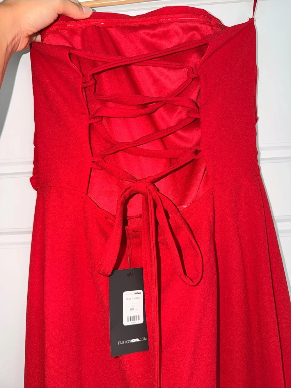 Fashion Nova bold strapless